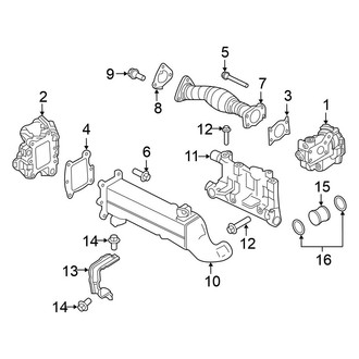 Nissan OE - Emission System - EGR System (5.0L)