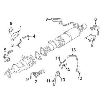 Nissan OE - Emission System (Sensors), (5.0L)