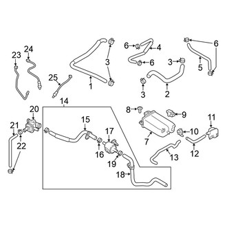 Nissan OE - Emission System - Emission Components (5.6L)