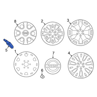 Nissan OE - Tire Pressure Monitoring System (TPMS) Sensor