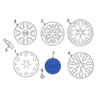 Nissan OE - Wheel Cap