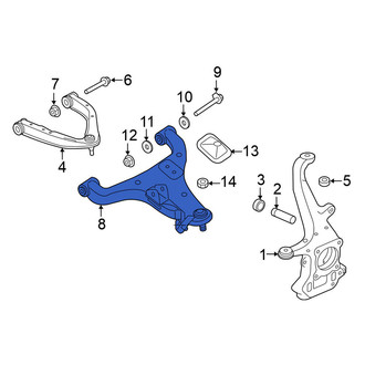 Nissan OE - Front Left Lower Suspension Control Arm