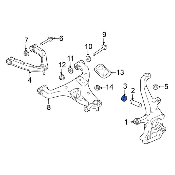 Steering Knuckle Cap