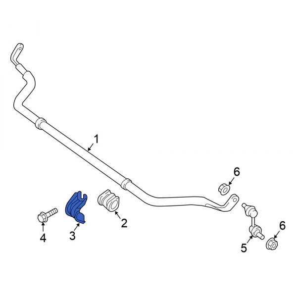 Suspension Stabilizer Bar Bracket