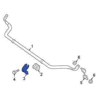 Nissan OE - Suspension Stabilizer Bar Bracket