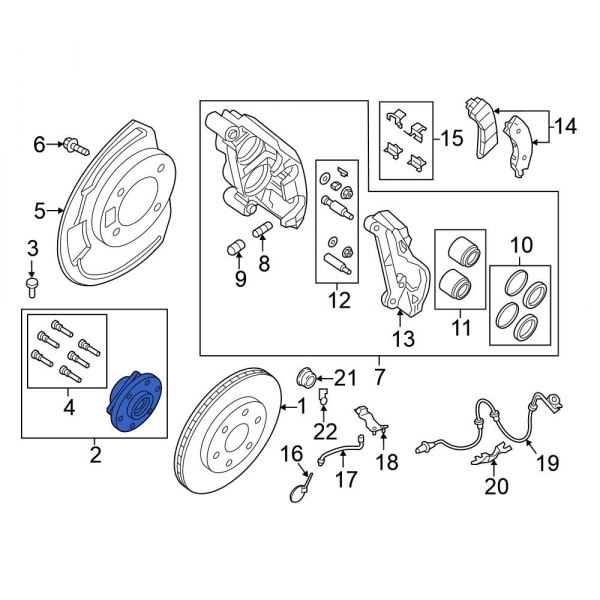 Wheel Bearing and Hub Assembly