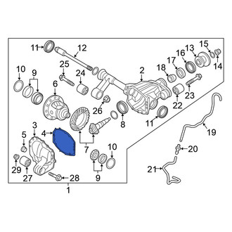 Nissan OE - Axle Housing Cover Gasket
