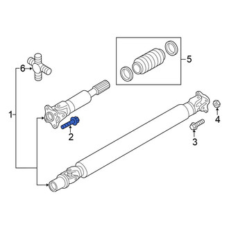 Nissan OE - Rear Drive Shaft Bolt