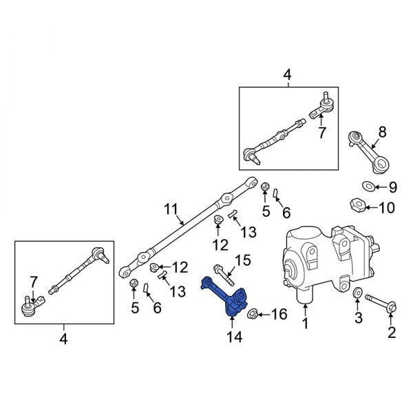 Steering Idler Arm