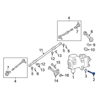 Nissan OE - Steering Gear Box Bolt