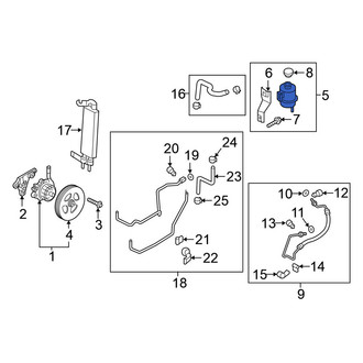 Nissan OE - Power Steering Reservoir