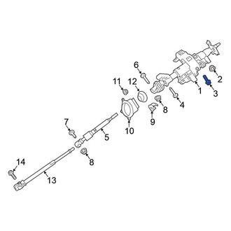 Nissan OE - Upper Steering Column Bolt