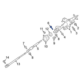 Nissan OE - Upper Steering Shaft Bolt