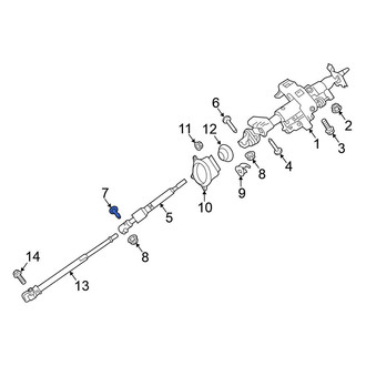 Nissan OE - Lower Steering Shaft Bolt