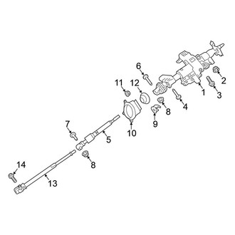 Nissan OE - Steering Column Assembly