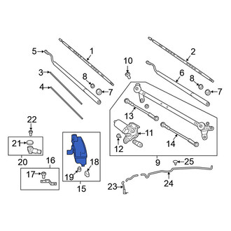 Nissan OE - Washer Fluid Reservoir