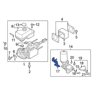 Nissan OE - Rear Right Brake Hydraulic Line