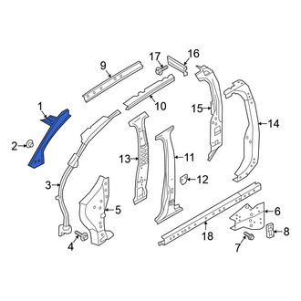 Nissan OE - Left Upper Body A-Pillar