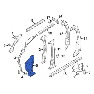 Nissan OE - Left Lower Body A-Pillar