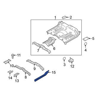 Nissan OE - Rear Left Floor Sill