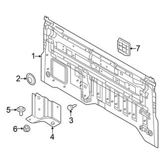 Nissan OE - Cab - Back Panel