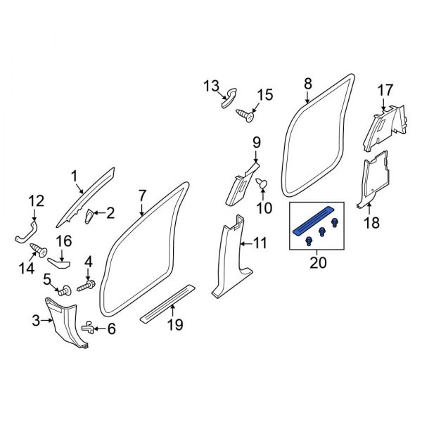 Door Sill Plate