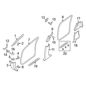 Nissan OE - Cab - Interior Trim (Body Side Trim)