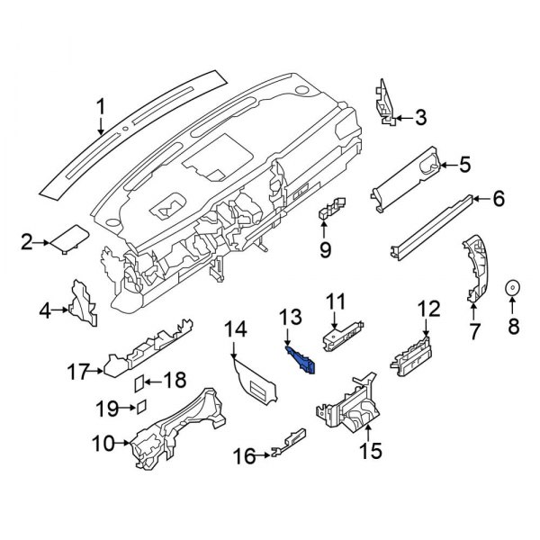 Instrument Panel Trim Panel