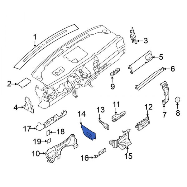 Instrument Panel Cover