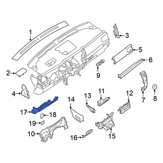 Nissan OE - Left Lower Instrument Panel Trim Panel