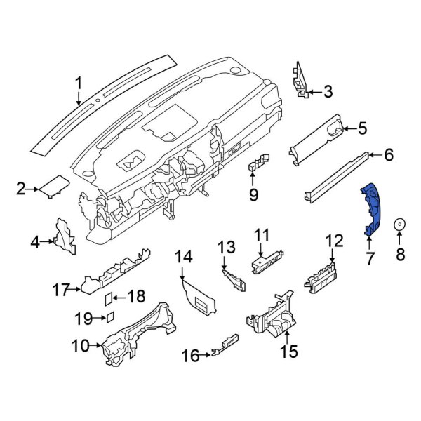 Instrument Panel Trim Panel