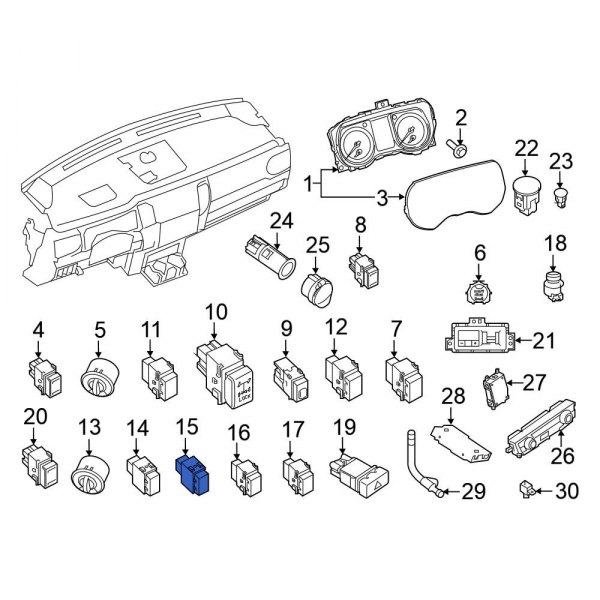 Parking Aid Switch