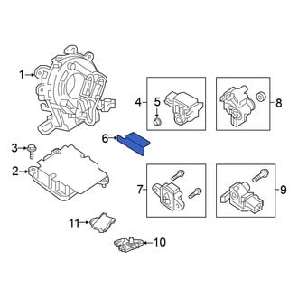 Nissan OE - Air Bag Impact Sensor Bracket