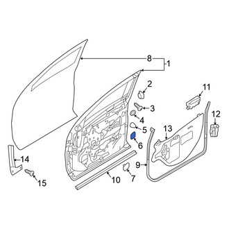 Nissan OE - Front Floor Plug