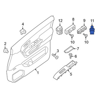 Nissan OE - Front Left Door Mirror Switch