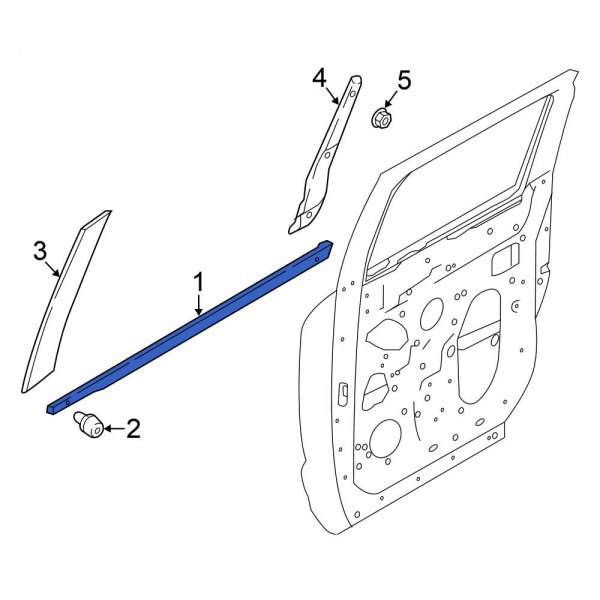 Door Belt Molding