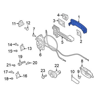 Nissan OE - Rear Outer Exterior Door Handle
