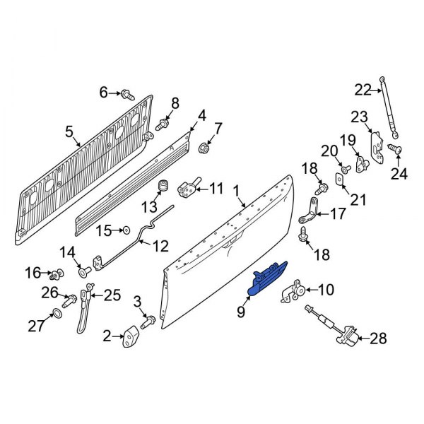 Tailgate Handle