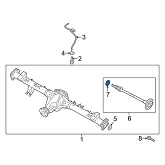 Nissan OE - Drive Axle Shaft O-Ring