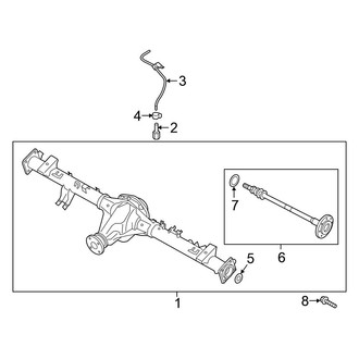 Nissan OE - Rear Suspension - Axle & Differential