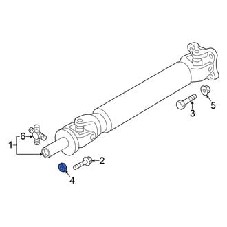 Nissan OE - Front Drive Shaft Nut