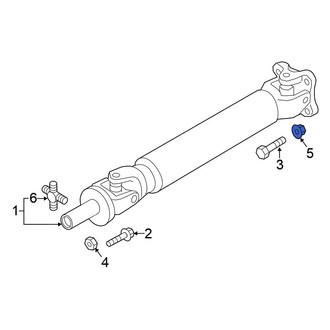 Nissan OE - Rear Drive Shaft Nut
