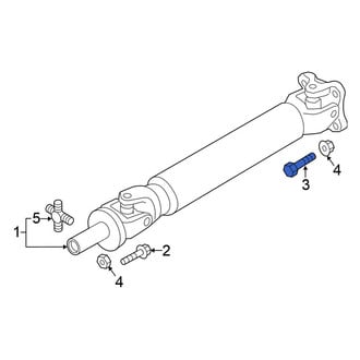 Nissan OE - Rear Drive Shaft Bolt