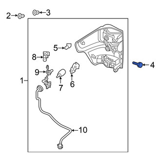 Nissan OE - Tail Light Screw