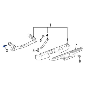 Nissan OE - Tow Hook Bolt