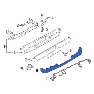 Nissan OE - Rear Bumper Cover