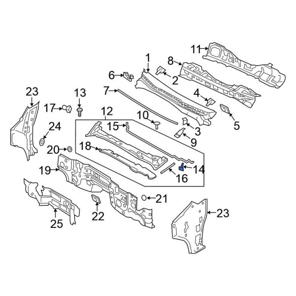 Cowl Extension Seal