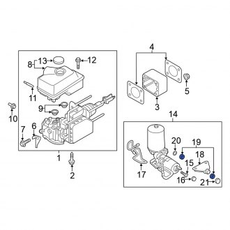 Nissan Armada Power Brake Boosters Parts Vacuum Boosters