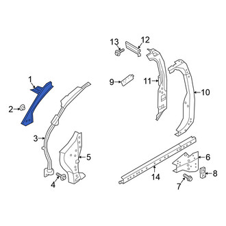 Nissan OE - Right Upper Body A-Pillar