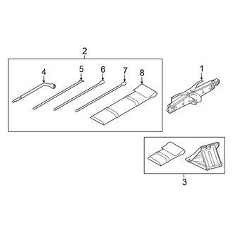Nissan OE - Cab - Jack & Components (Single Cab)